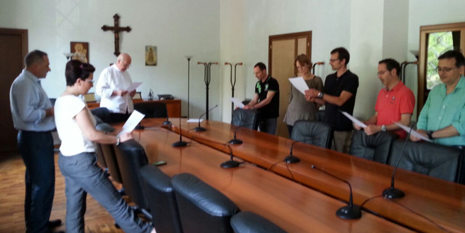 One minute for peace 2015 with Bishop Mansueto Bianchi