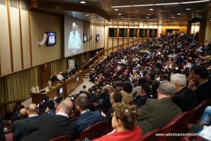 Synod Hall with pope Francis 3