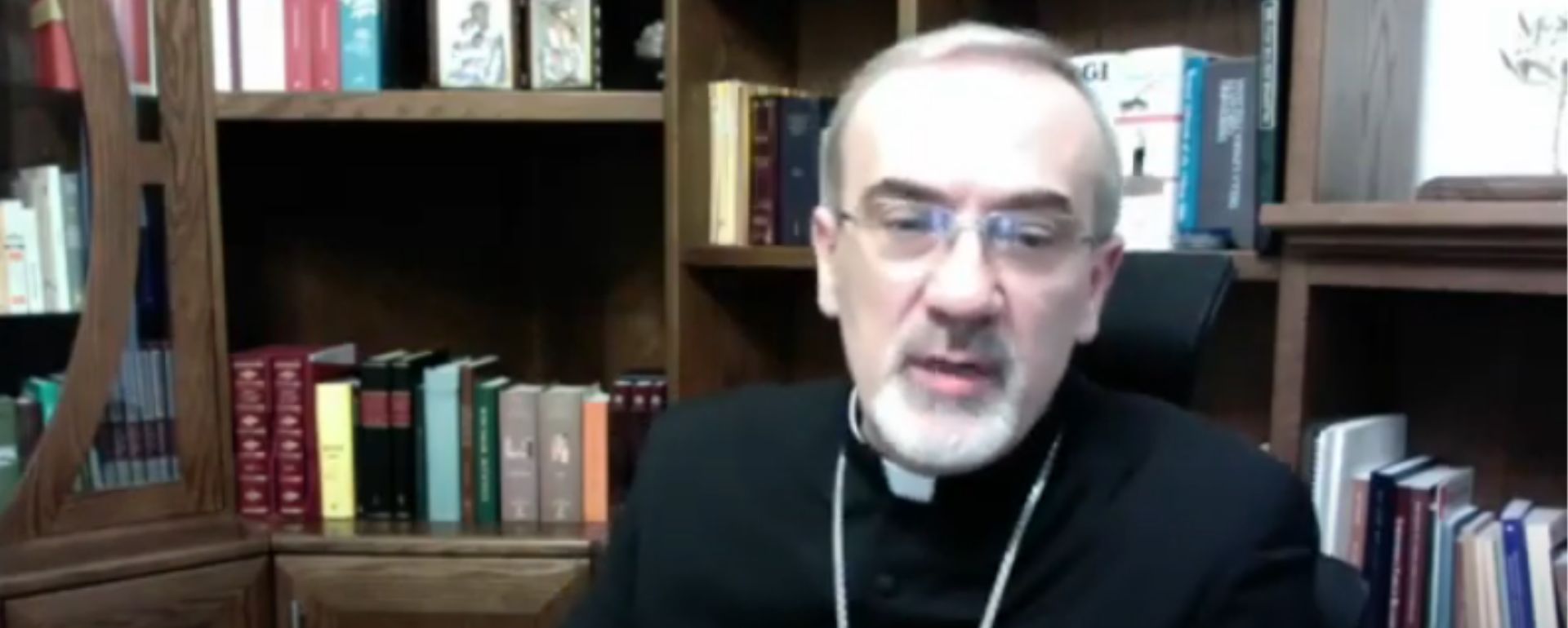 Meeting with Patriarch Pierbattista Pizzaballa and the “living stones”