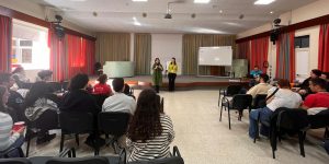 Our Synod Mother @Eva Fernandez Mateo gives testimony of her participation to the Synod Assembly at the final meeting of the Erasmus SVYO project in Malta.