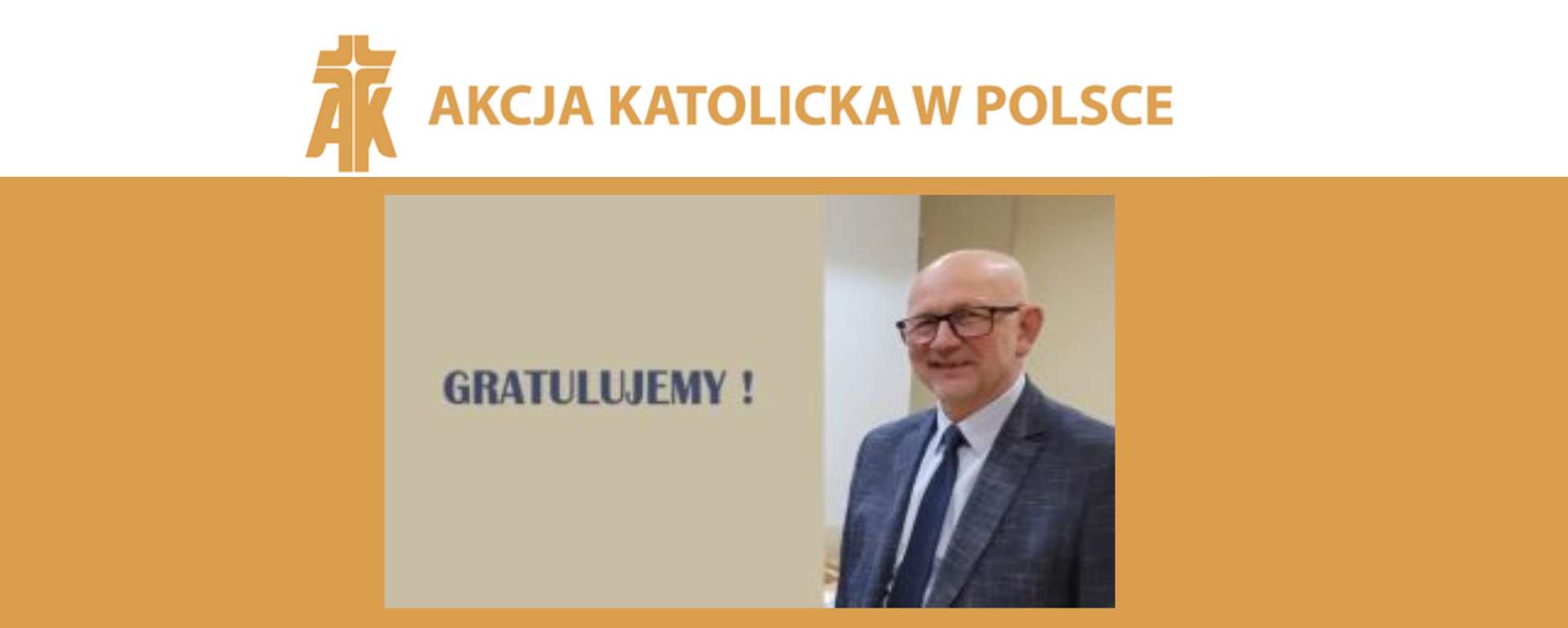 Mr Andrzej Kaminski, new president of Catholic Action in Poland (2024-2028)