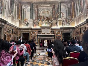 International Youth Ministry Congress - Clementine Hall with Pope Francis