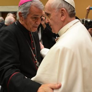 Pope Francis with Mons. Garcia (2)