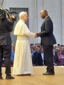 Mons.Niciteretse with LeonXIV