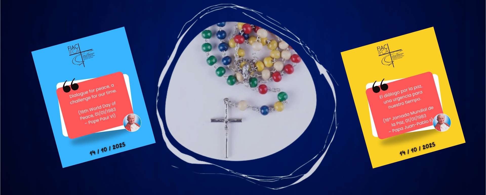 October 2025: Invitation to daily Rosary prayer for peace
