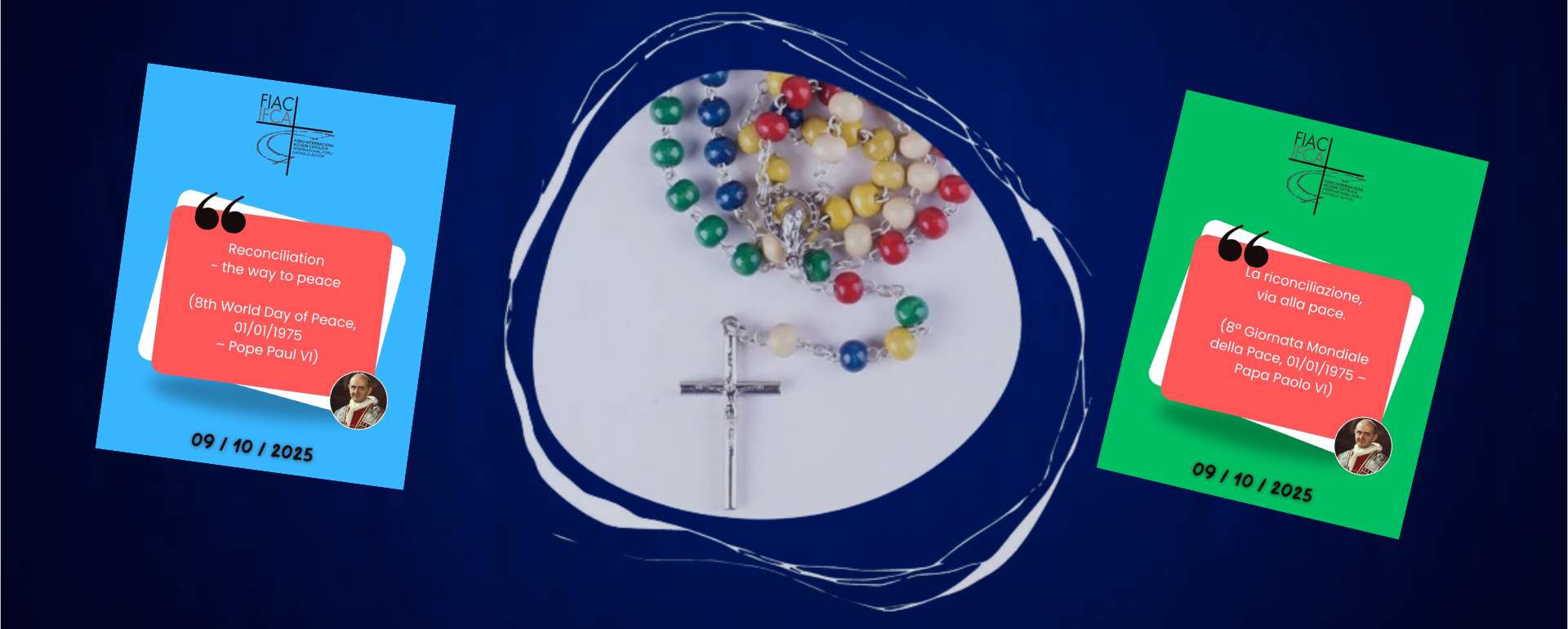 October 2025: Invitation to daily Rosary prayer for peace