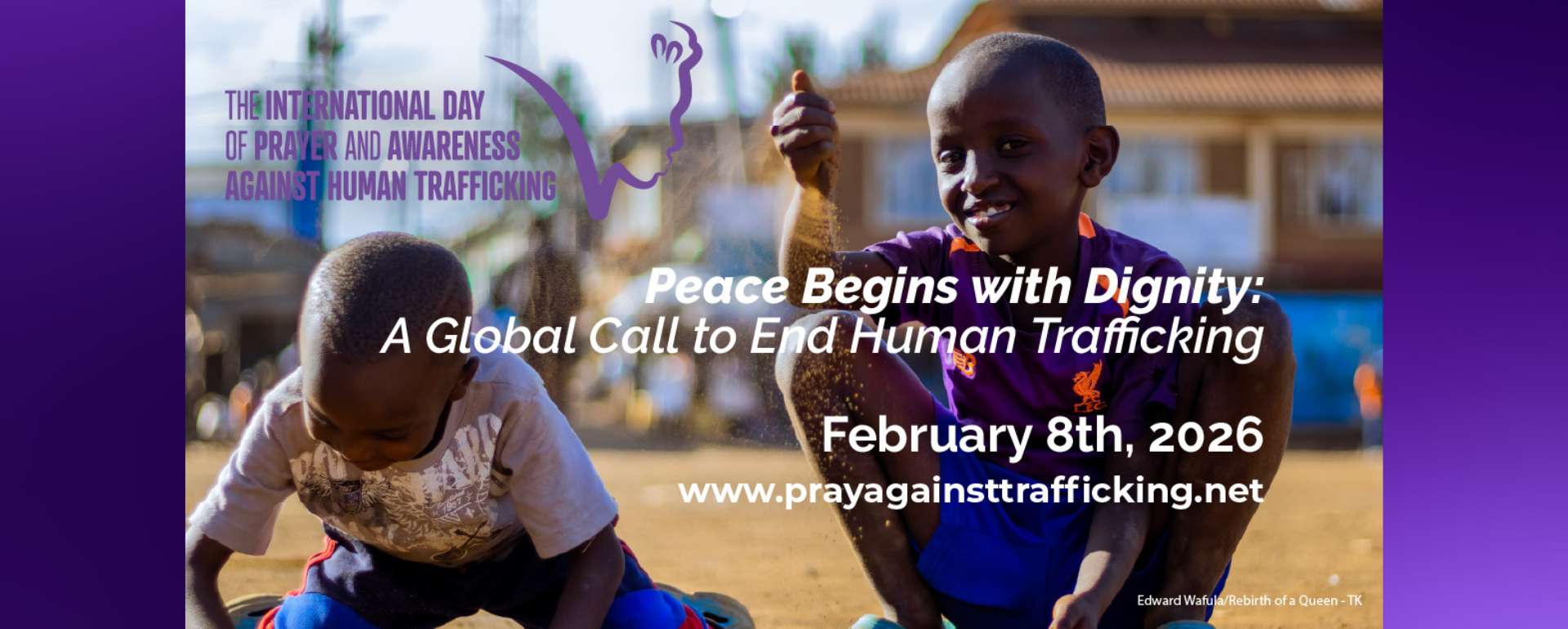 Peace begins with dignity: a global call to end human trafficking