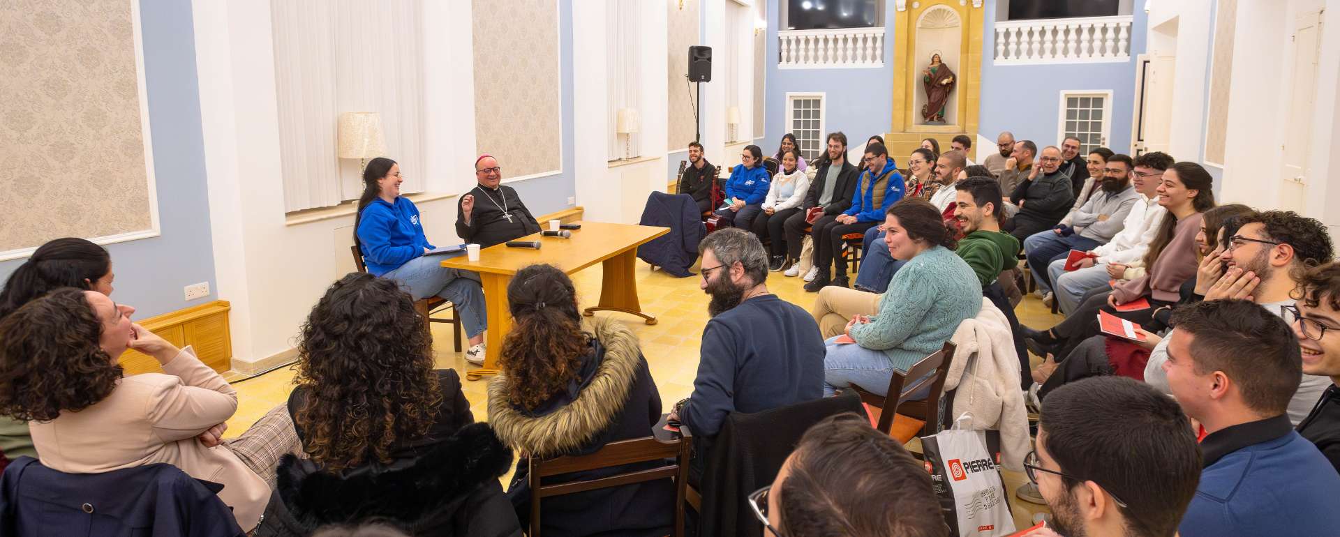 Meeting with Archbishop Mons. Charles J. Scicluna