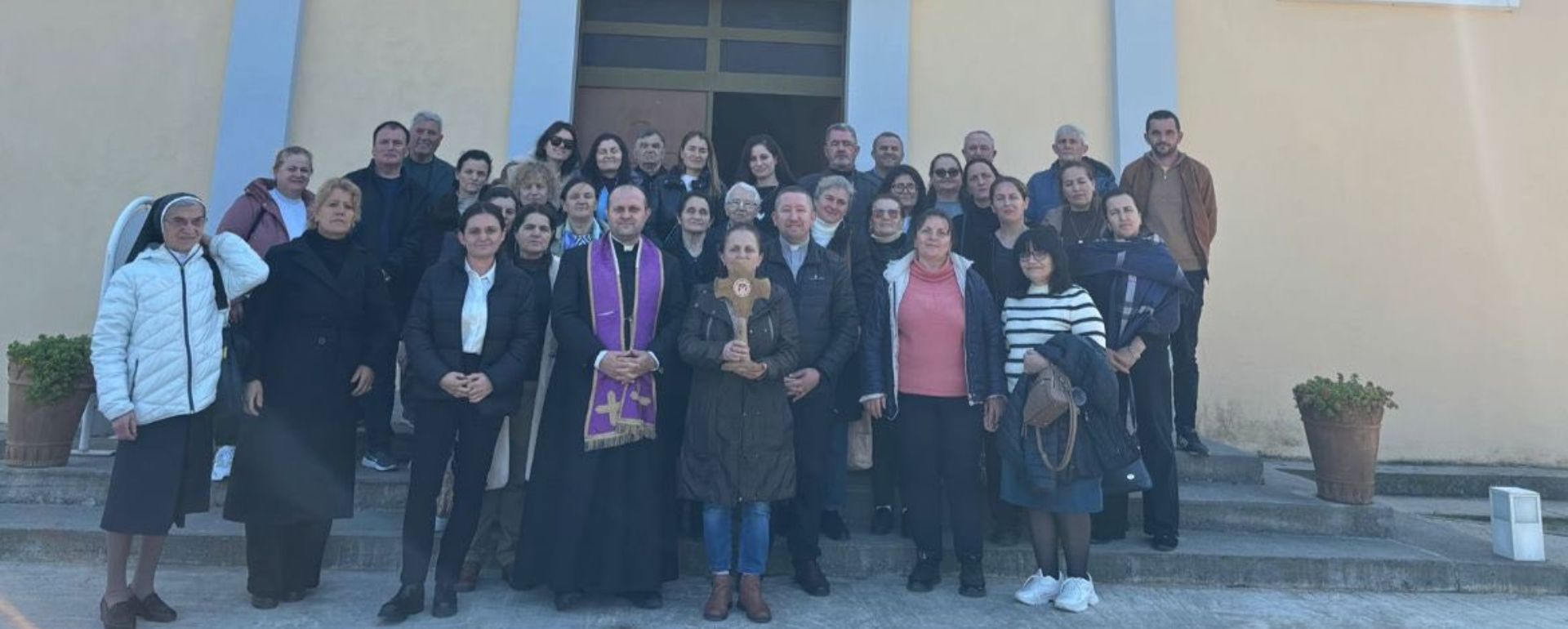 A special Way of the Cross with Catholic Action in Rragam