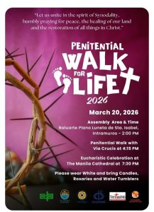 Philippines_Walk for life_poster
