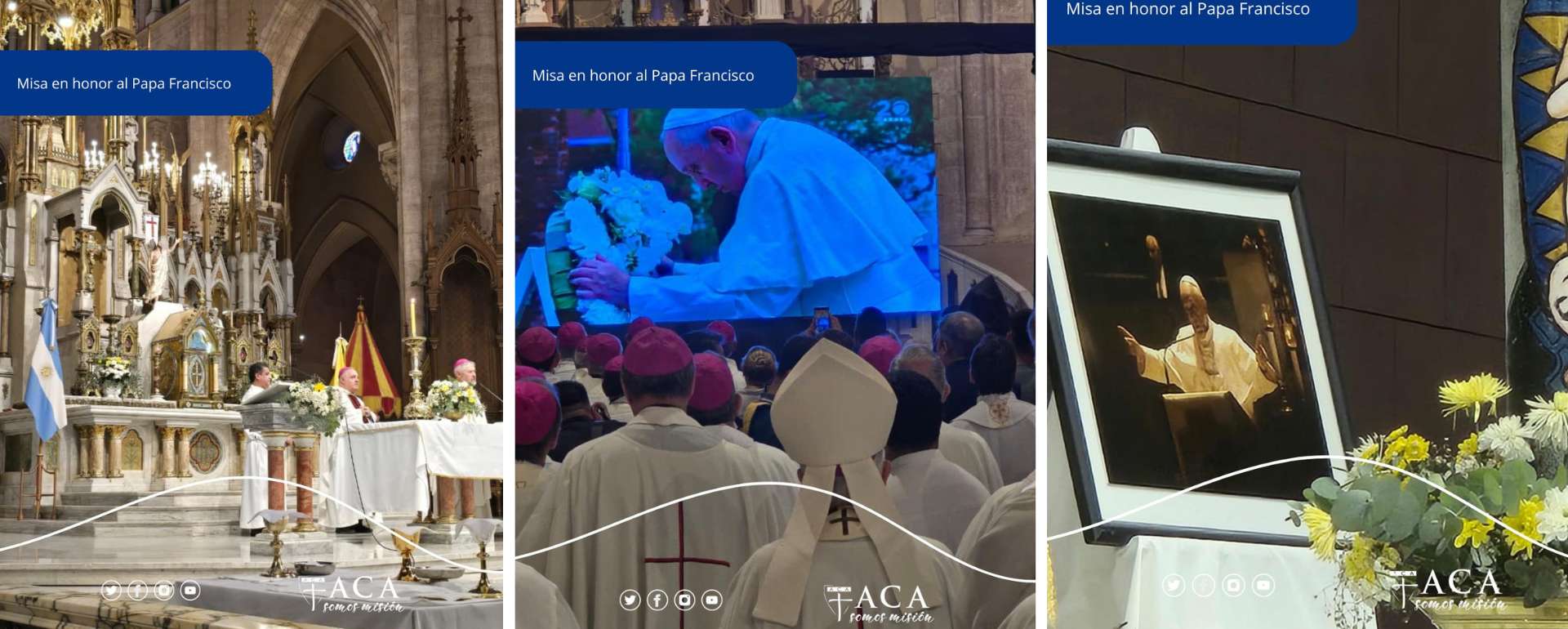 Anniversary of the passing of Pope Francis. Argentine Bishops’ Conference at the Basilica of Luján